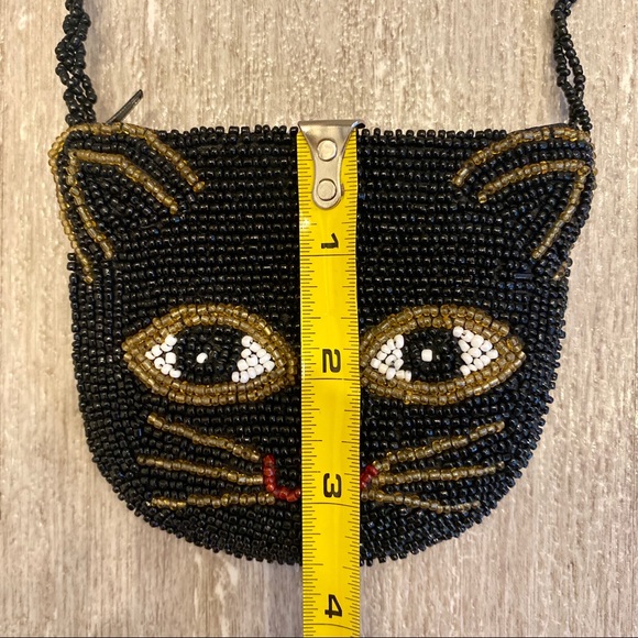 Vintage 90’s Black Cat Mini Purse - Picture 7 of 11